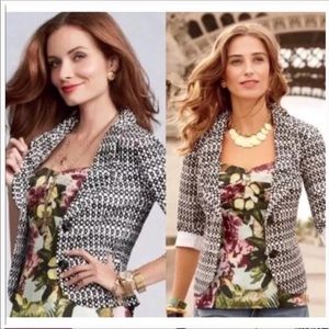 CAbi Dotted Blazer Jacket 298